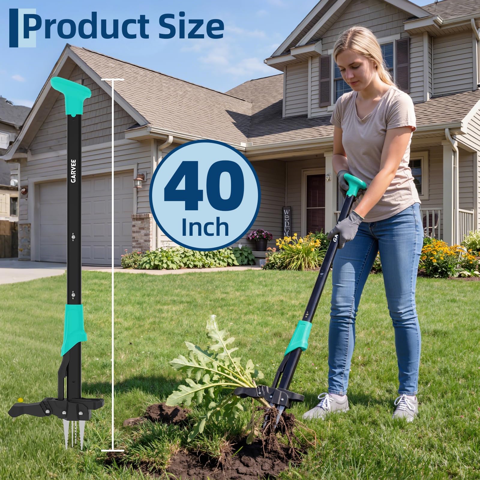 Gardening Tools Long Handle - Long Handle Stand Up Weed Puller,No