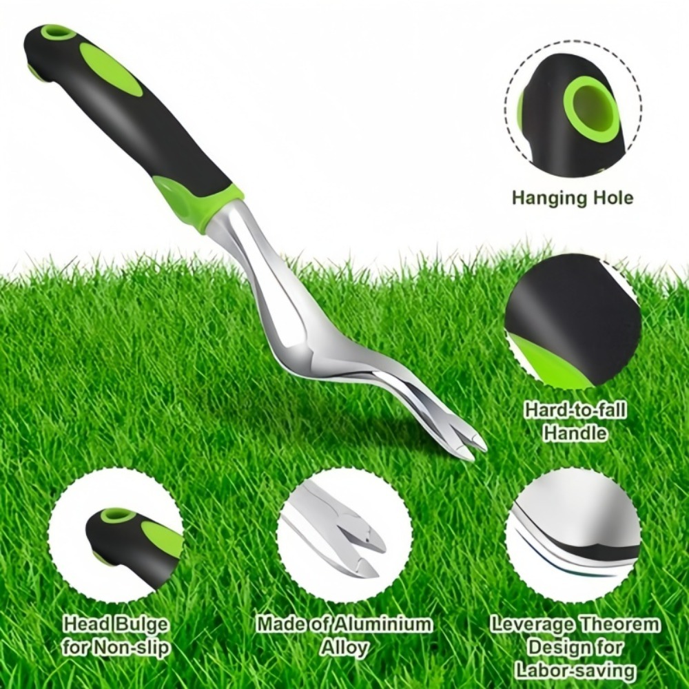 Gardening Tools Used For Weeding - Handheld Weeding Tool with Ergonomic Handle