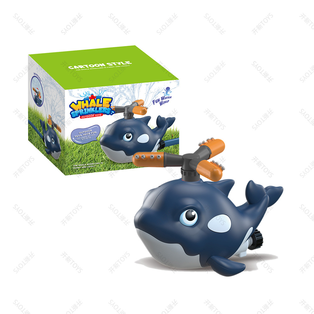Gardening Tools Cartoon - Cartoon Whale Sprinkler Outdoor Backyard Garden