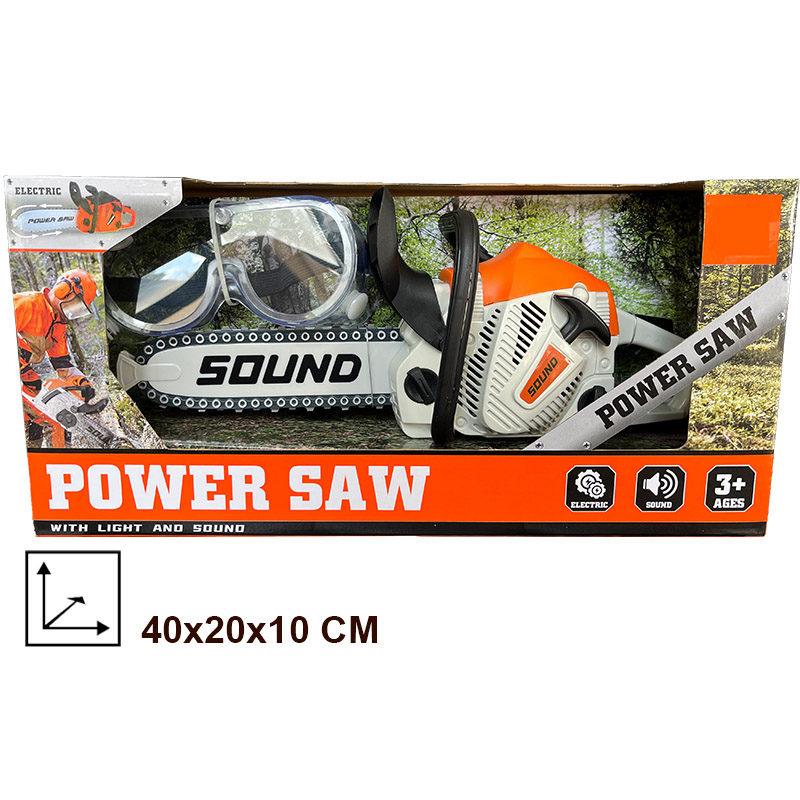 Toy Chainsaw with Goggles Chil - Gardening Tools For Kids review and price