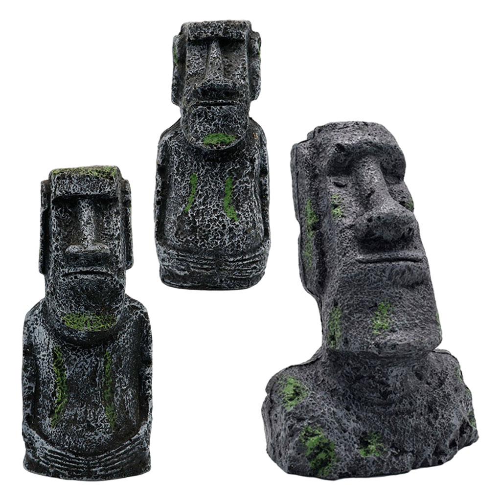 Aquarium Moai Statues Easter I - Aquaponics Fish Tank review and price
