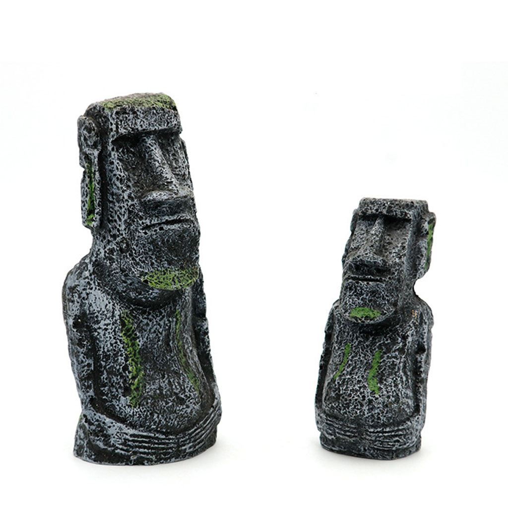 Aquarium Moai Statues Easter I - Aquaponics Fish Tank review and price