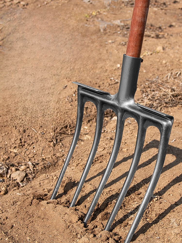 Soil Tilling Fork Farming Tool - Spade Digging Fork review and price