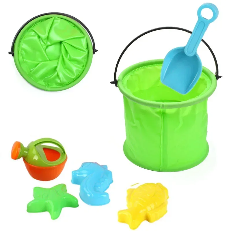 Beach Sand Bucket Toy  Collaps - Gardening Tools For Kids review and price