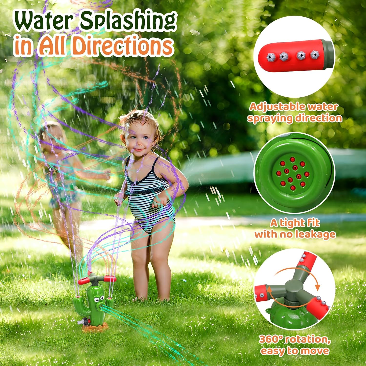 Water Spray Toy Cactus Sprinkl - Gardening Tools For Kids review and price