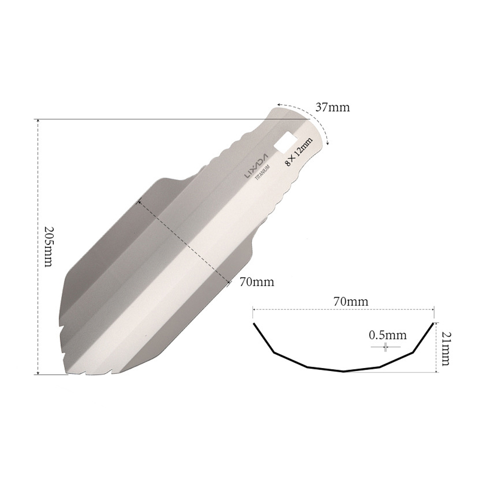 Lixada Titanium Garden Hand Sh - Gardening Tools Trowel review and price
