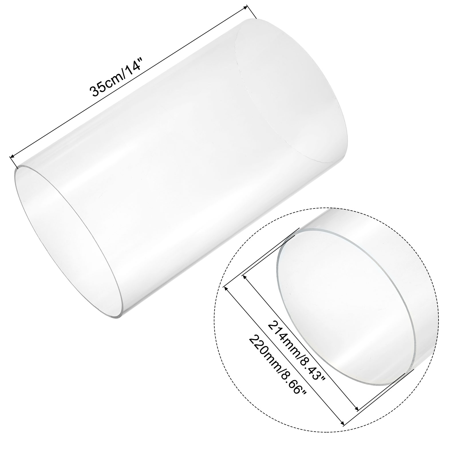 350mm Transparent Acrylic Aqua - Aquaponics Fish Tank review and price