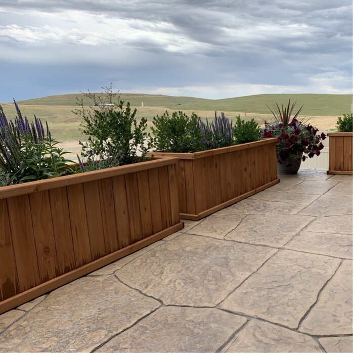 Outdoor Wooden Planter Pots Un - Gardening Tools Unique review and price