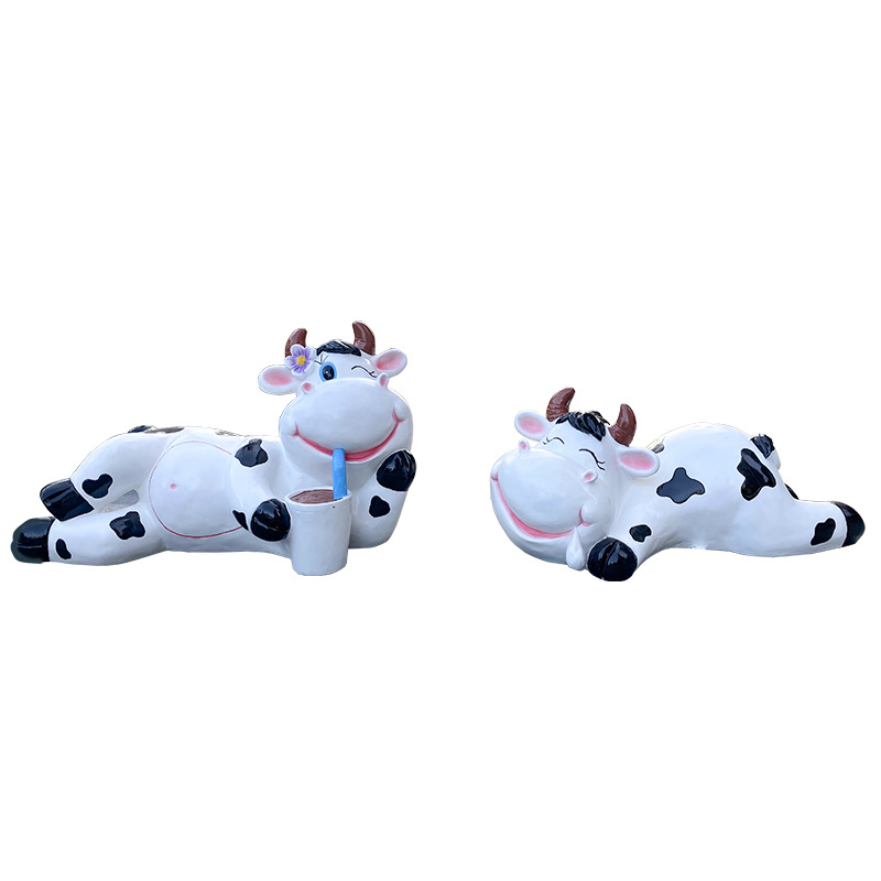 Outdoor, cartoon, cow sculptur - Gardening Tools Cartoon review and price