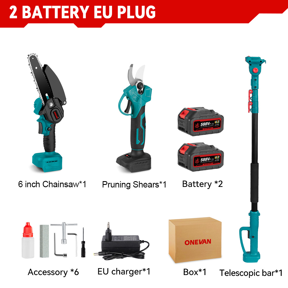 Brushless Electric Long Reach  - Pruning Shears review and price