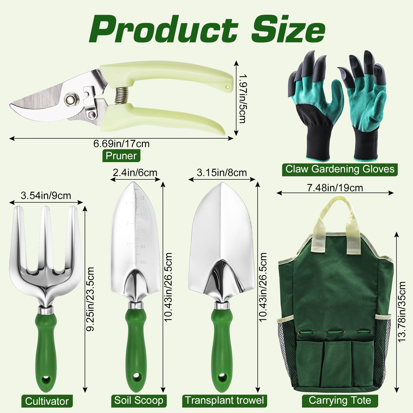 Goture Gardening Tools Set Inc - Gardening Tools Trowel review and price
