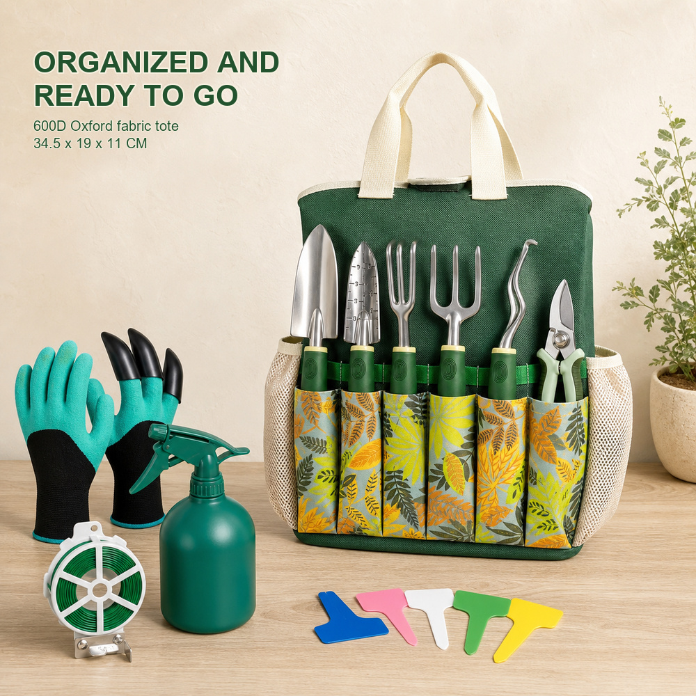 16 Piece Garden Tool Set Alumi - Gardening Tools Trowel review and price