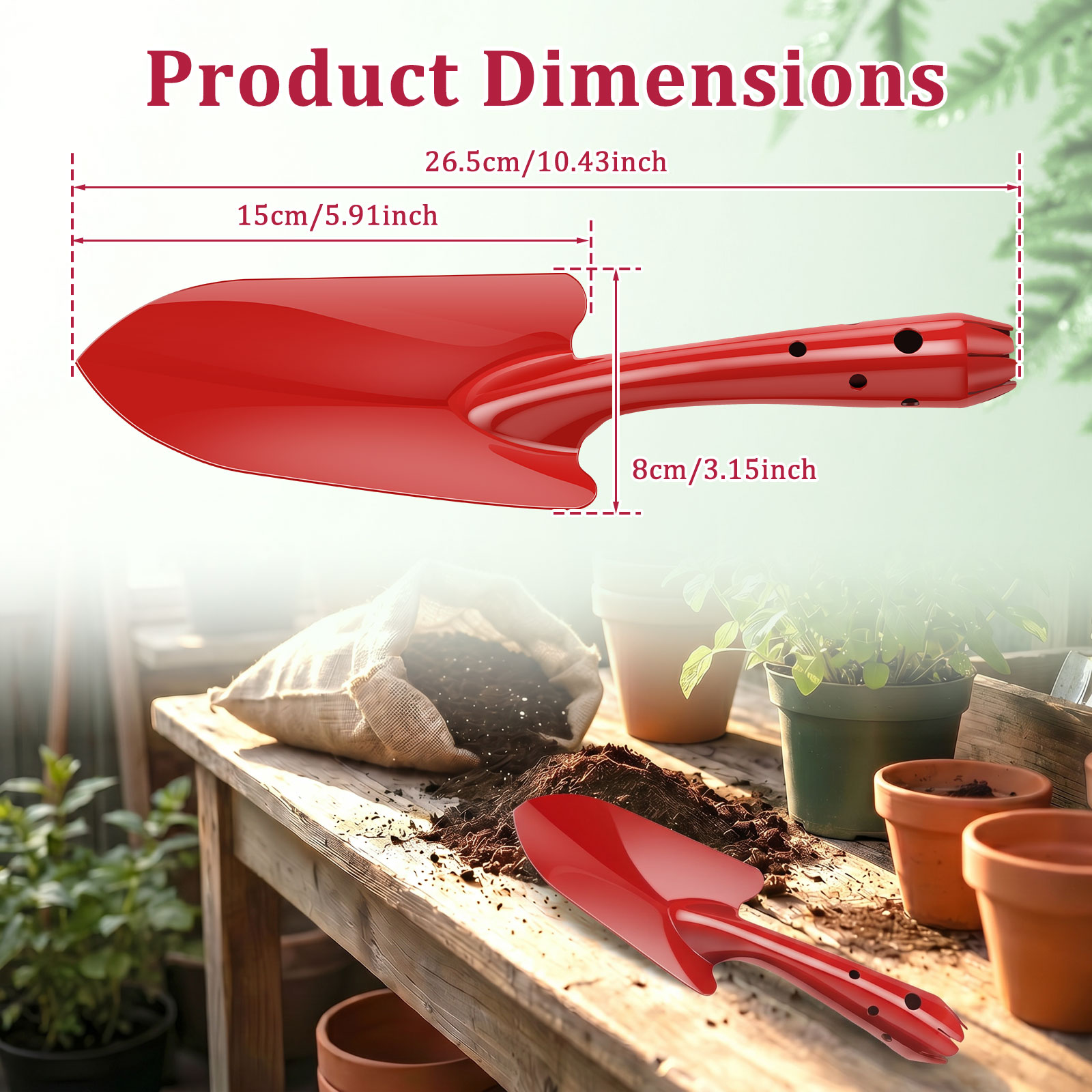 Garden Trowel Rust Resistant M - Gardening Tools Trowel review and price