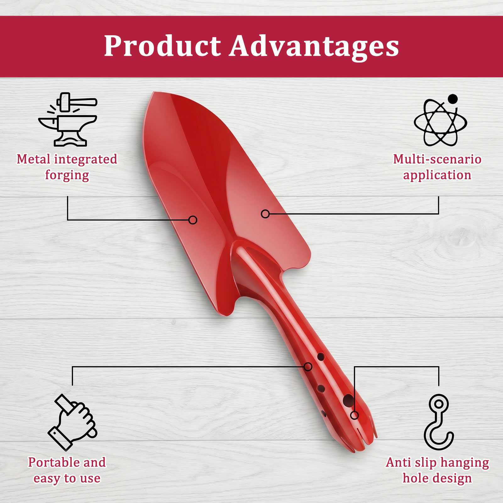 Garden Trowel Rust Resistant M - Gardening Tools Trowel review and price