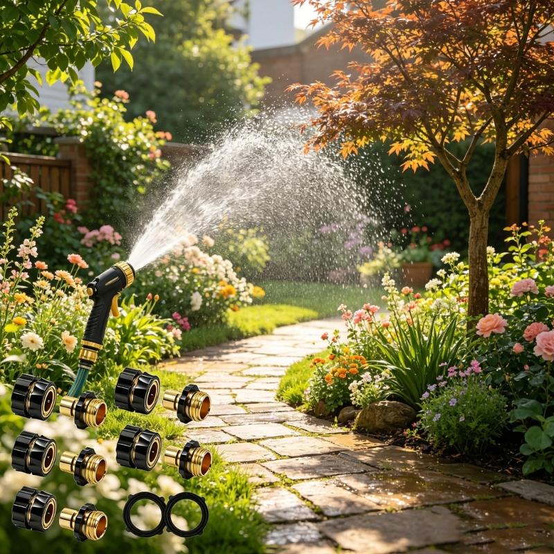 R9UF Heavy Duty Garden Hose Fi - Gardening Tools You Need review and price