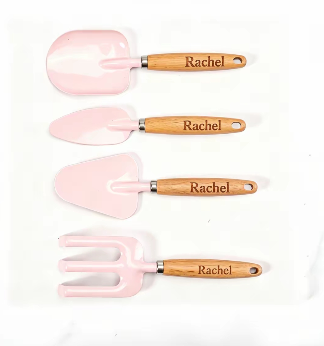 Personalized Name Mini Wooden  - Gardening Tools Names review and price