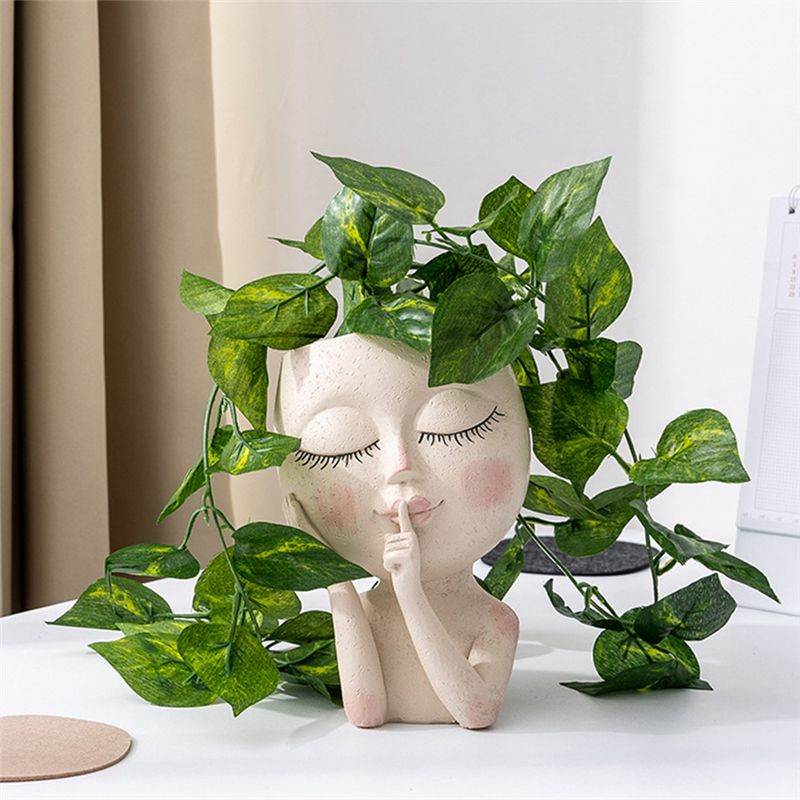 REST Girls Face Head Vases Flo - Gardening Tools Girls review and price