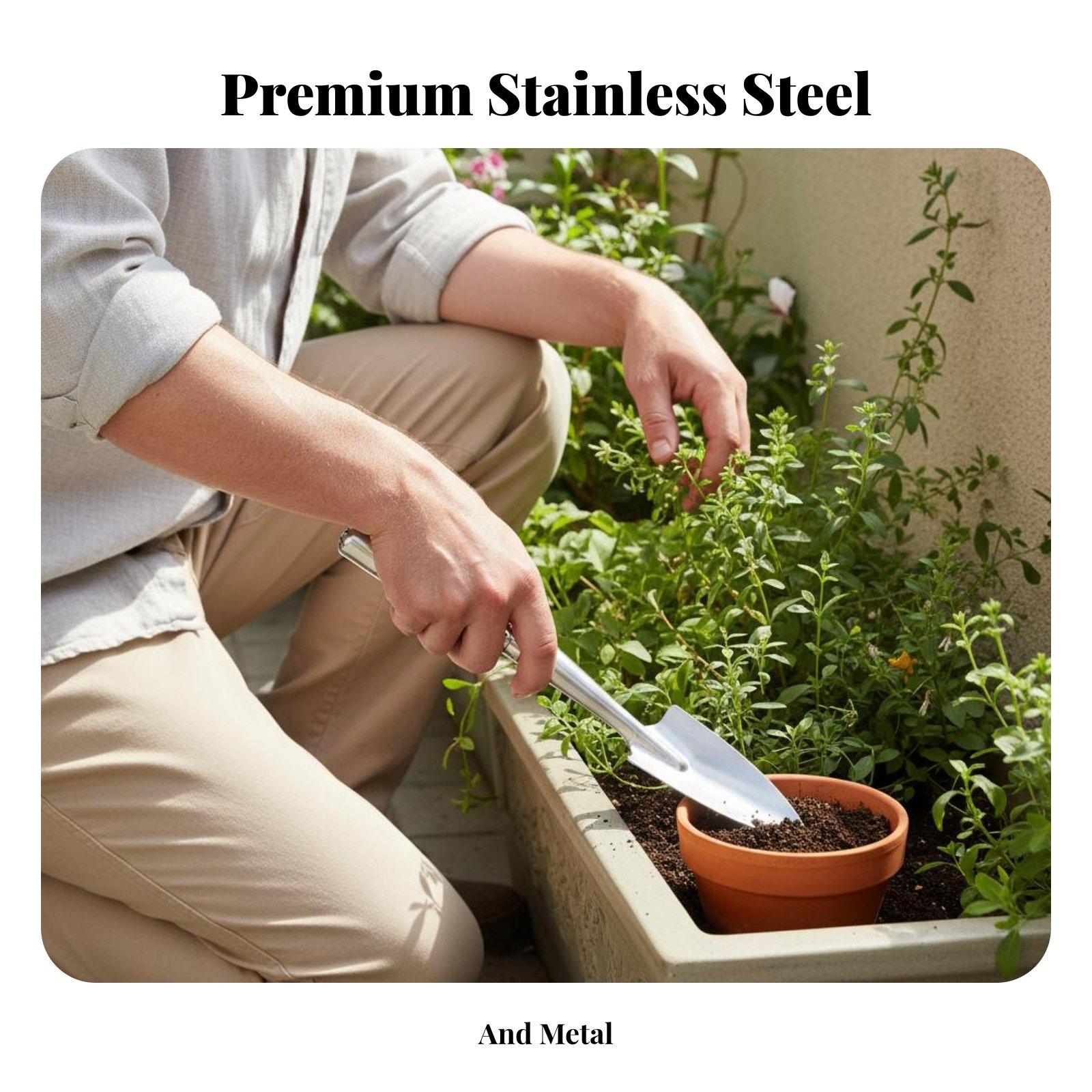 Mini Trowel Stainless Steel Ga - Gardening Tools Trowel review and price