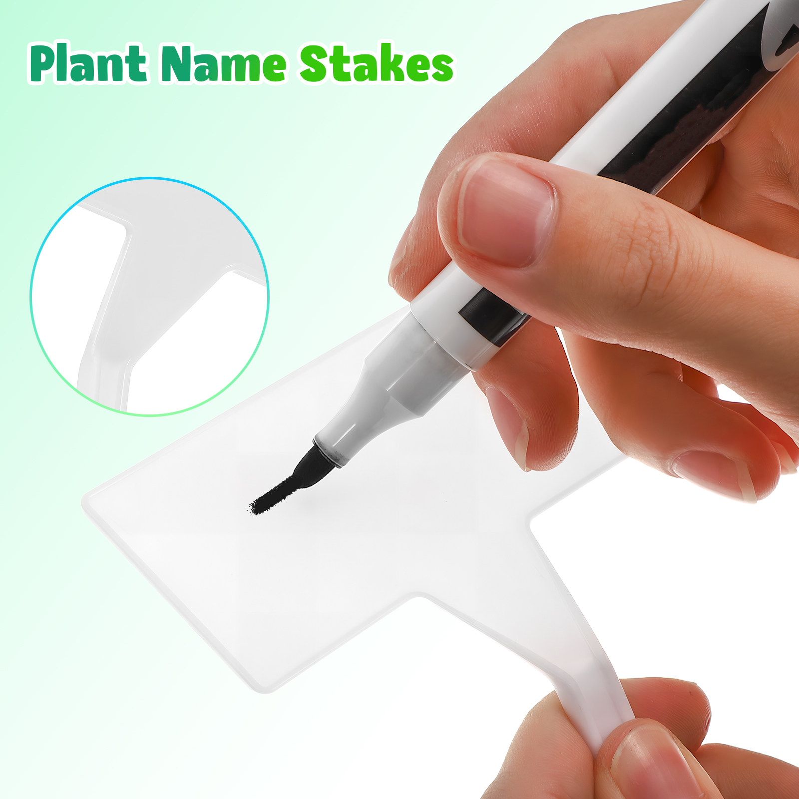 35Pcs Plant Label Stakes Blank - Gardening Tools Names review and price