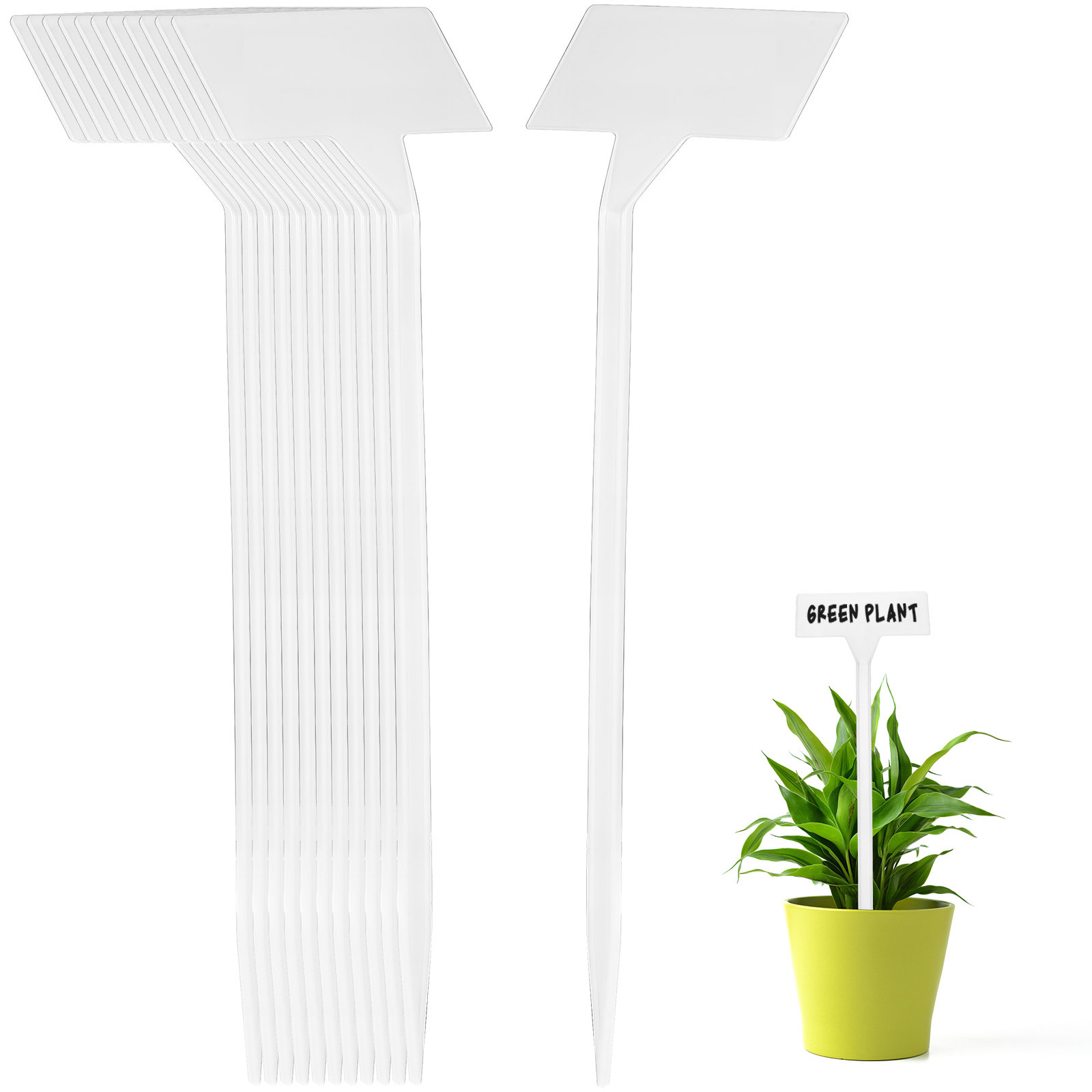 35Pcs Plant Label Stakes Blank - Gardening Tools Names review and price