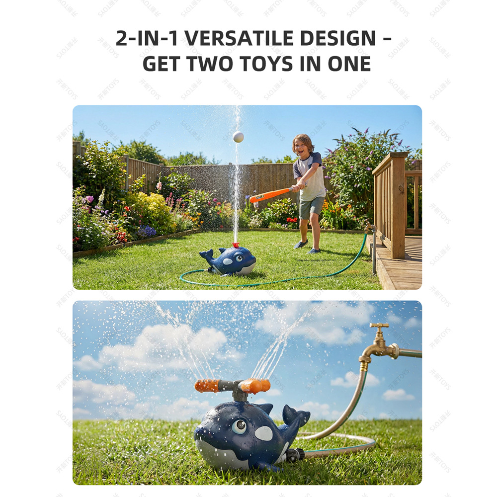 Cartoon Whale Sprinkler Outdoo - Gardening Tools Cartoon review and price
