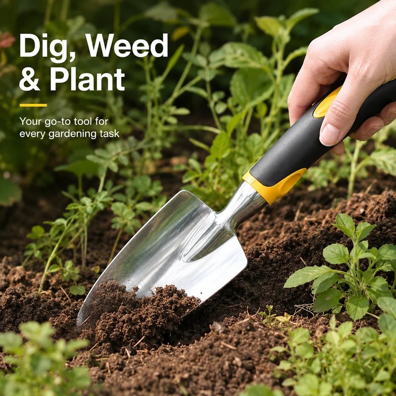 Heavy‑Duty Stainless Steel Han - Gardening Tools Trowel review and price