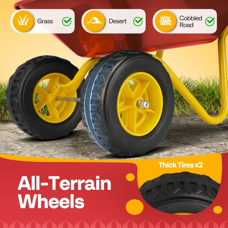 Kids Wheelbarrow Children Gard - Gardening Tools For Kids review and price