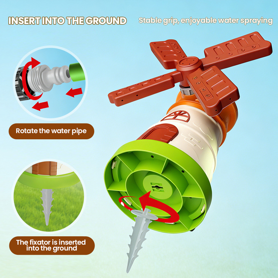 Outdoor Rotating Windmill Spri - Gardening Tools Girls review and price