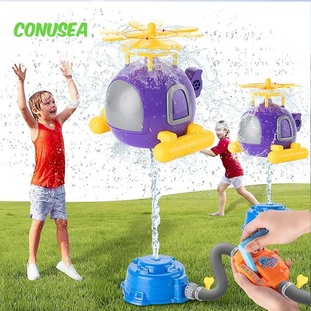 Helicopter Sprinkler Water Toy - Gardening Tools Girls review and price